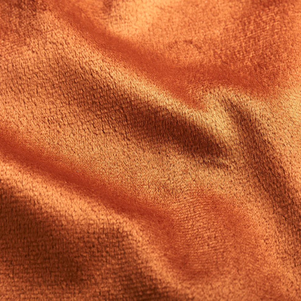 TTF Plush Soft Velvet Burnt Orange