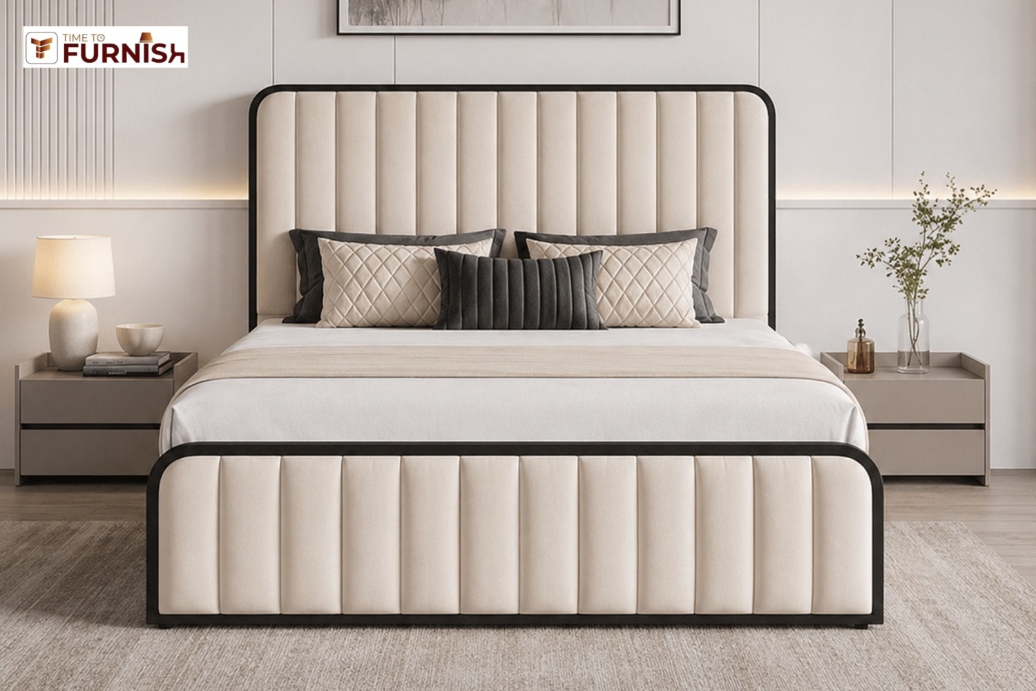 Kingston Bed with Optional Ottoman Storage  TTF281