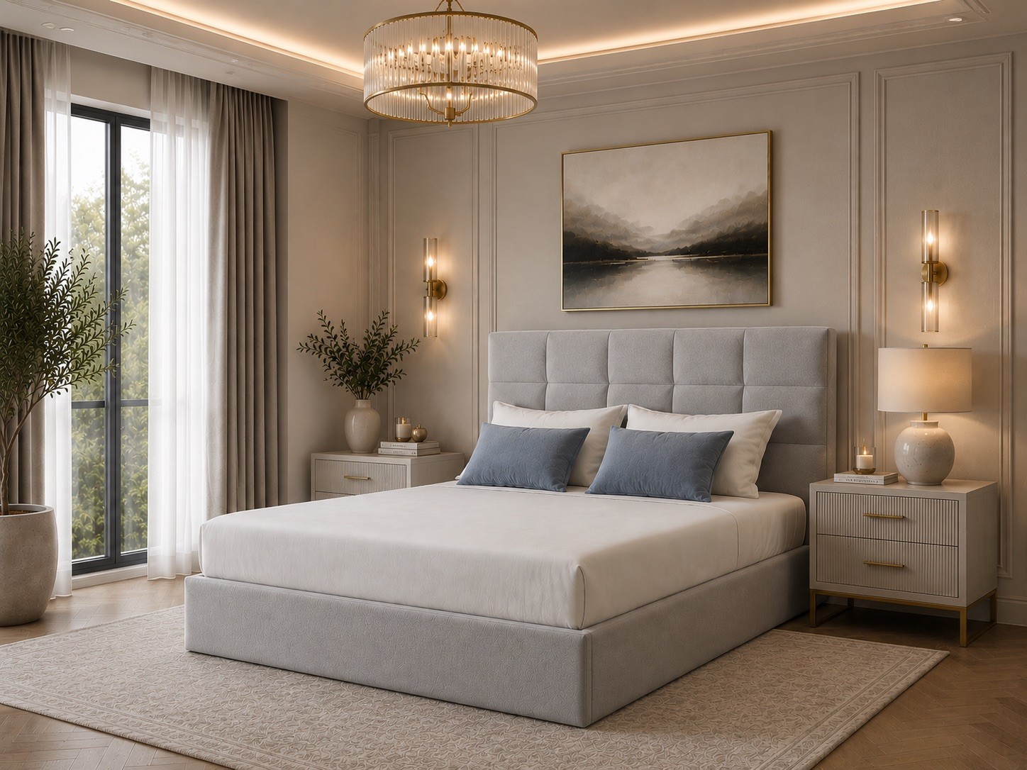 Canary Bed with Optional Ottoman Storage