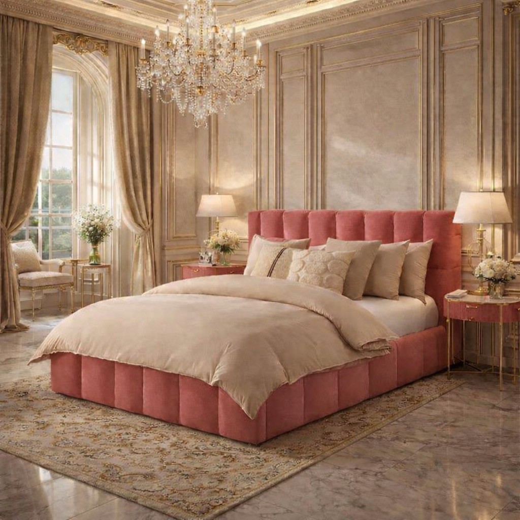 Nordic Sleep Bed with Optional Ottoman Storage