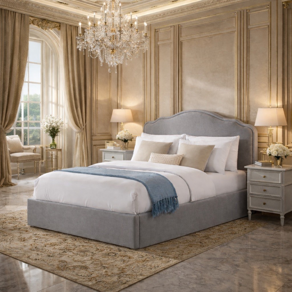 Opal Night Bed with Optional Ottoman Storage