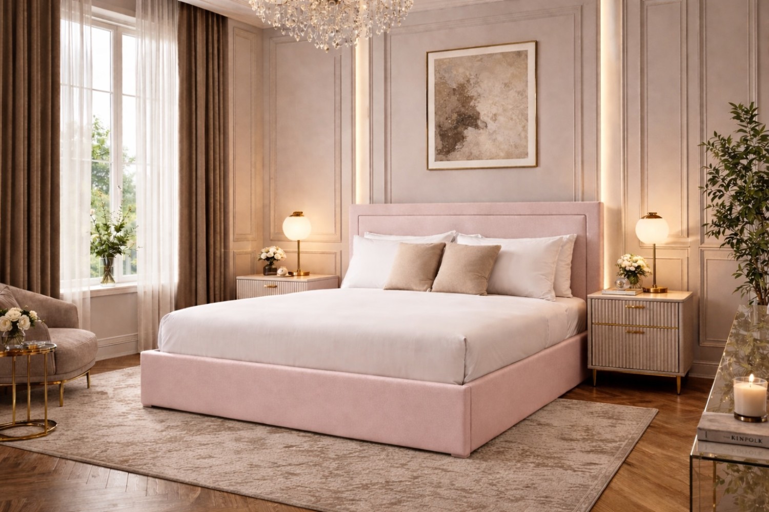 Valvet Haven with Optional Ottoman Storage