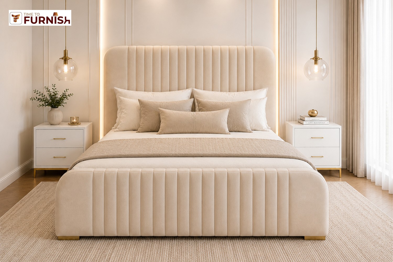 Jannah Supreme Bed with Optional Ottoman Storage  TTF288